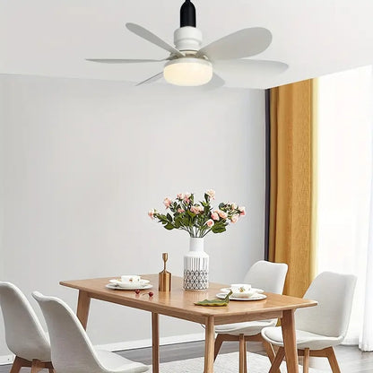 🔥SmartBreez 40W LED Ceiling Fan Light – 20.5 Ultra-Quiet with Remote 🎯 | E27 + FREE B22 Adapter 🔌