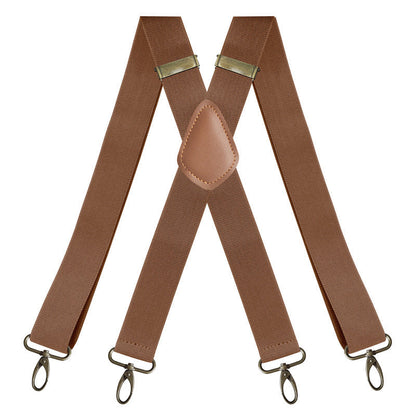 🧵👖🌀Universal X-Shaped High-Elastic Suspenders – Stretchy & Breathable, No More Sagging Pants, Perfect for Work, Leisure, or Active Days 🏃‍♂️💨