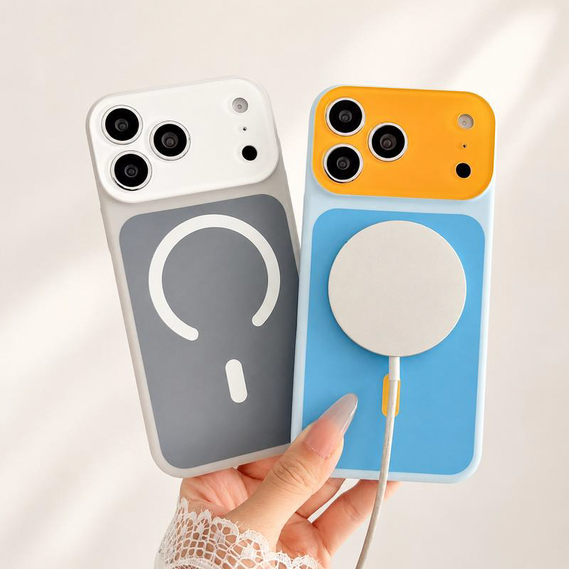🔥Magnetic Contrast Color Phone Case