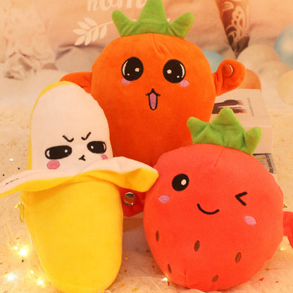 🍌🍓Give him a joyful childhood！🎶Fruit Sensor Beat Interactive Doll