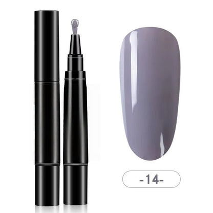 Solid & Cat Eye One-Step Gel Nail Polish Pen