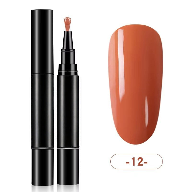 Solid & Cat Eye One-Step Gel Nail Polish Pen