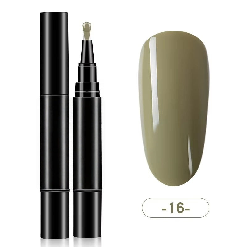Solid & Cat Eye One-Step Gel Nail Polish Pen