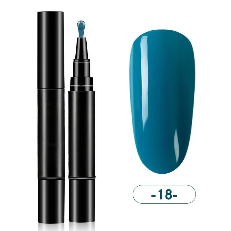Solid & Cat Eye One-Step Gel Nail Polish Pen