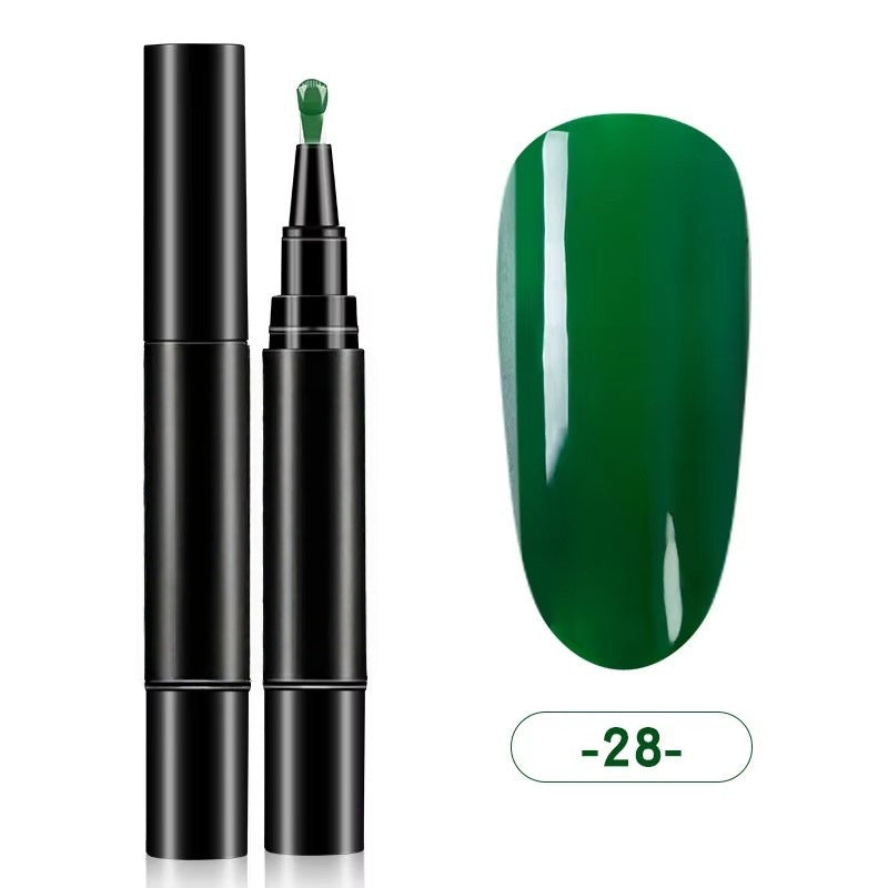 Solid & Cat Eye One-Step Gel Nail Polish Pen
