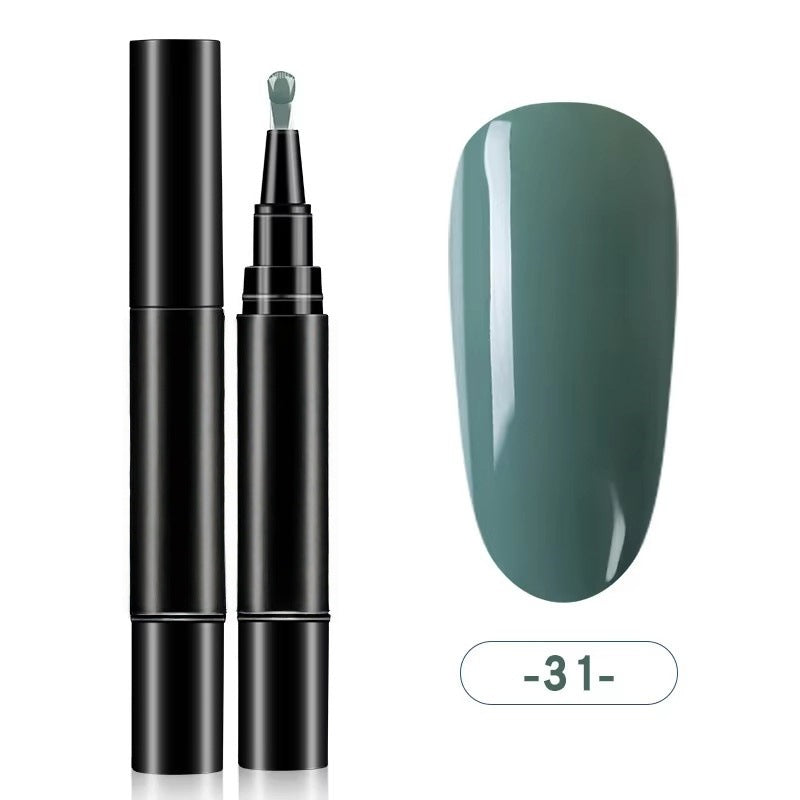 Solid & Cat Eye One-Step Gel Nail Polish Pen