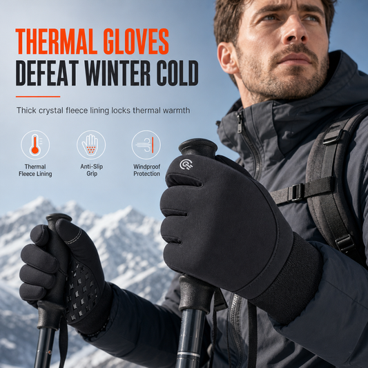 🧤❄️ High-quality Thermal Gloves – Warm, Touchscreen, Non-slip ✨
